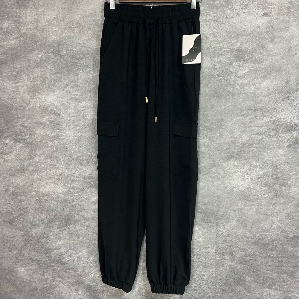 Women's Black Joggers